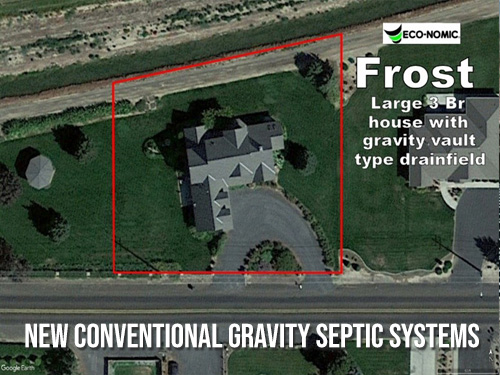 New Conventional Gravity Septic Systems