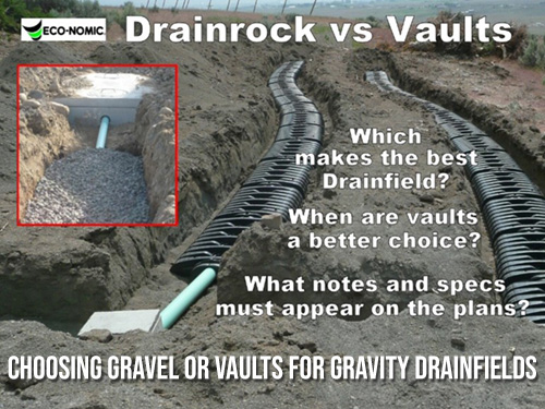 Choosing Gravel Or Vaults For Gravity Drainfields